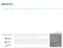 Tablet Screenshot of instaplast.com